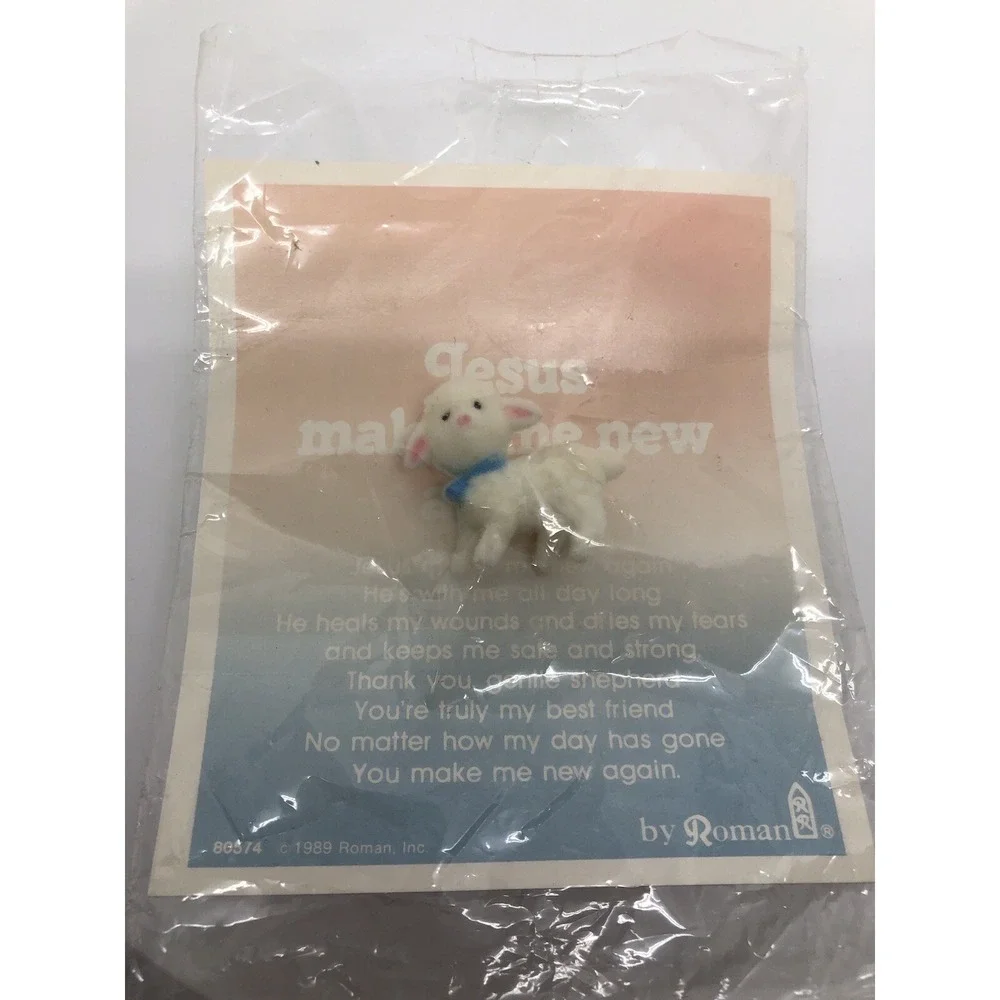 Reconciliation Lamb‎ Pin Jesus Forgives Sheep Catholic First Confession Easter